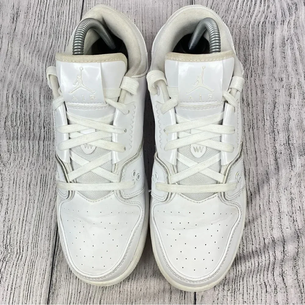 Nike Youth‎ Jordan 1 Flight 2 Low Sneakers White Girls 7Y 654952-100